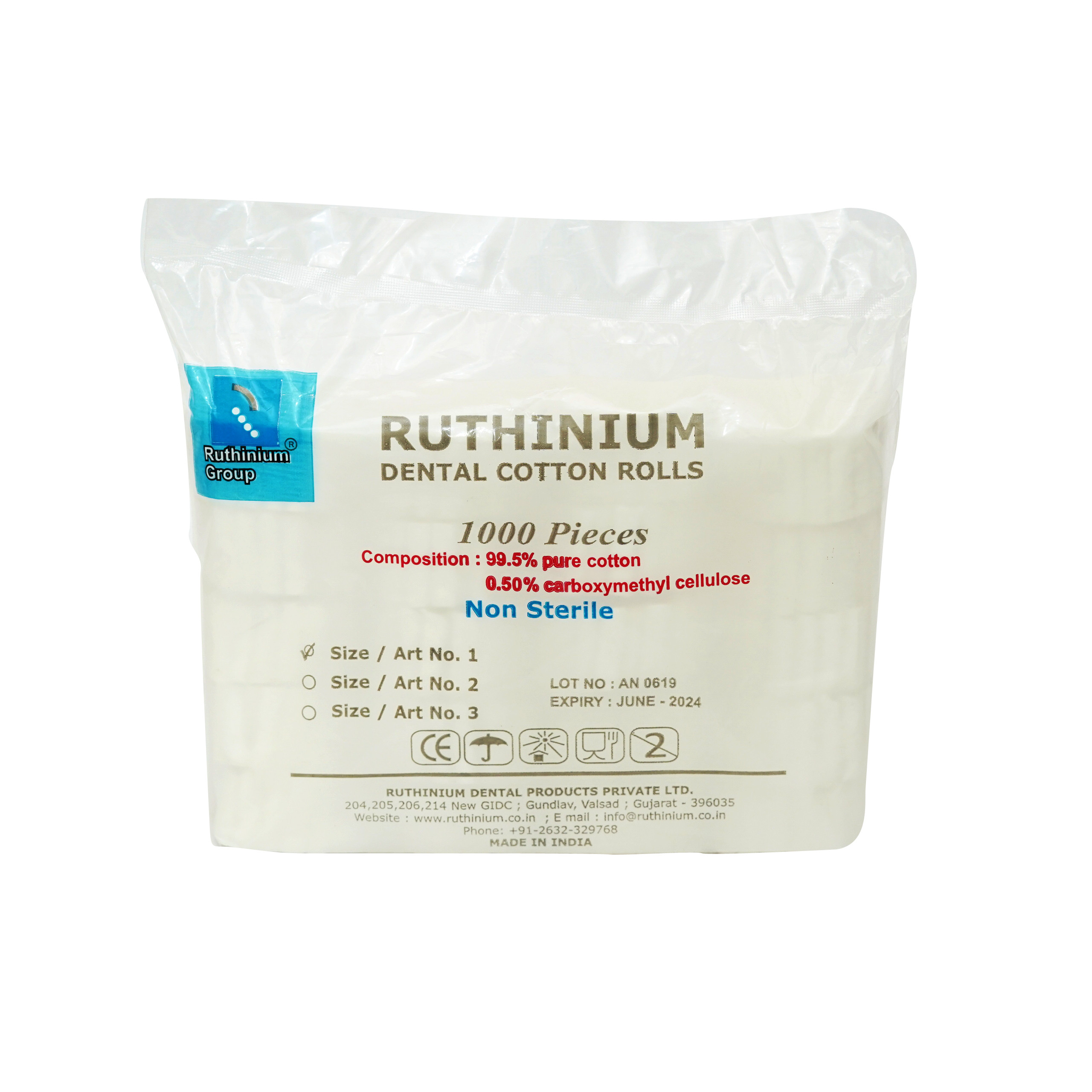 Cotton Roll Ruthinium